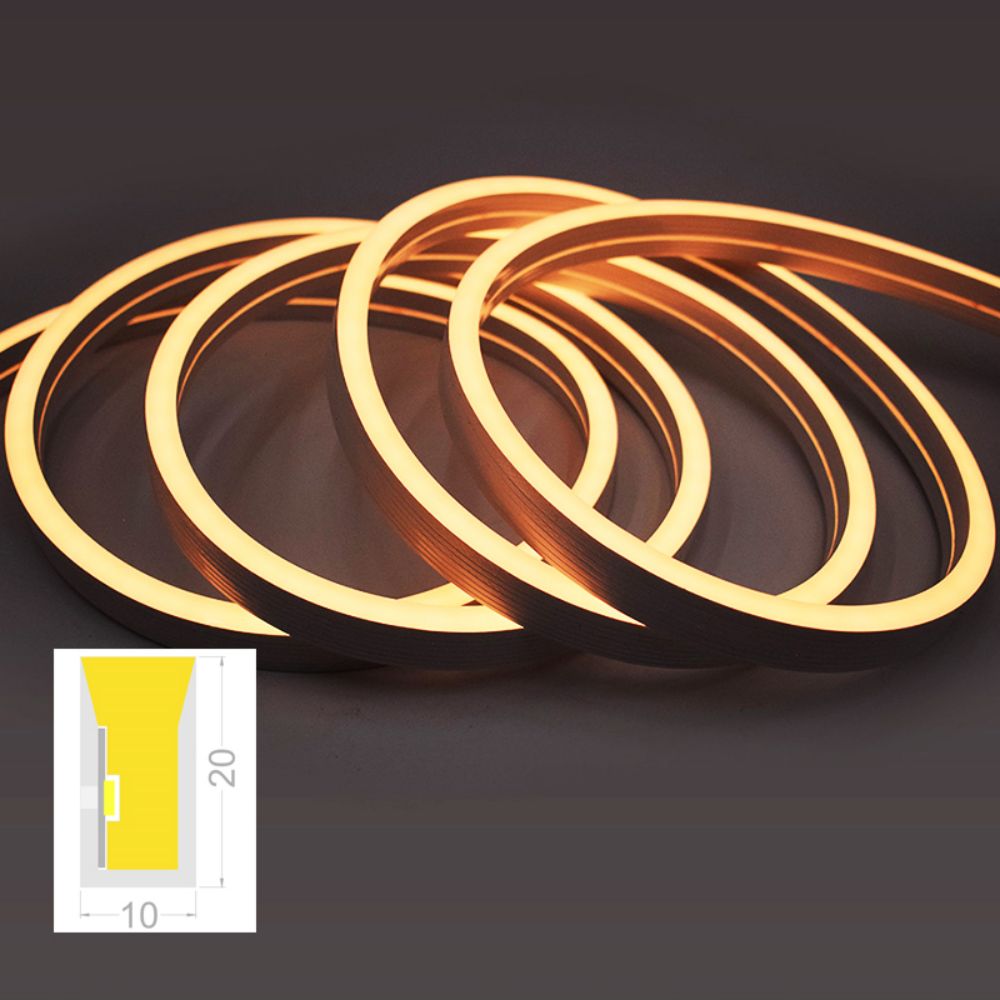 Led Neon Side View 10x20mm Side View LED Neon Strip VH-02TA-1020 - VH Lighting