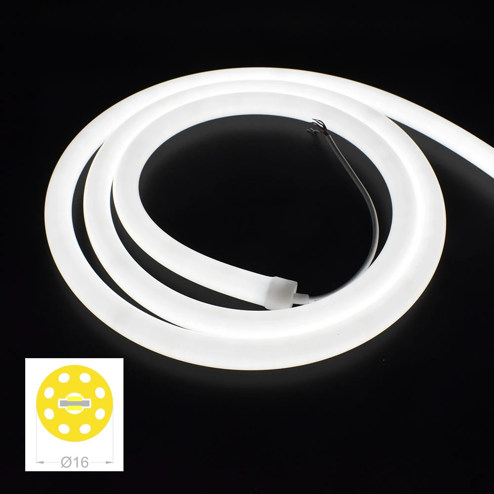 D16mm Round View LED Neon Strip VH-02TD-D16 1