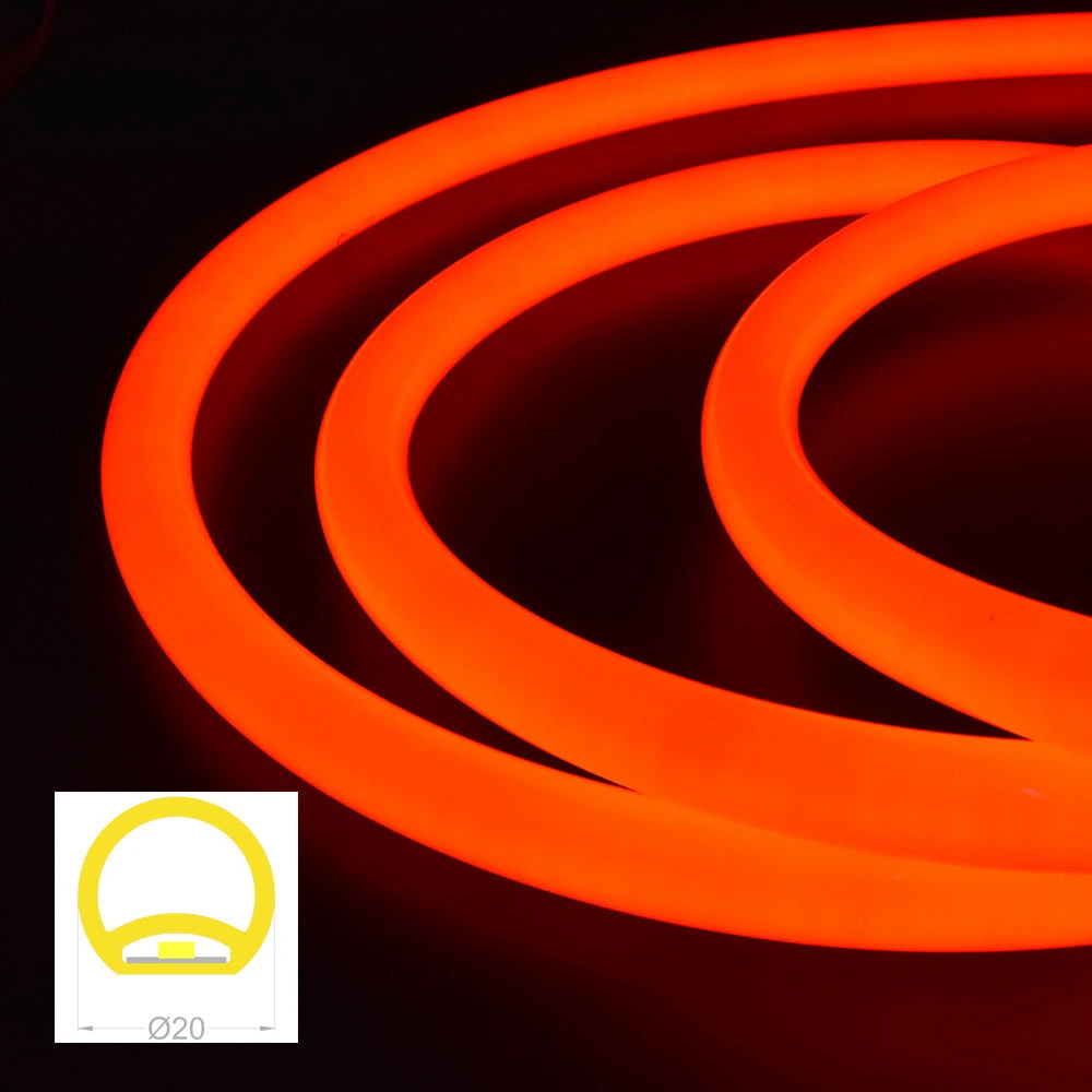 D20mm Round View LED Neon Strip VH-02TD-D20 1