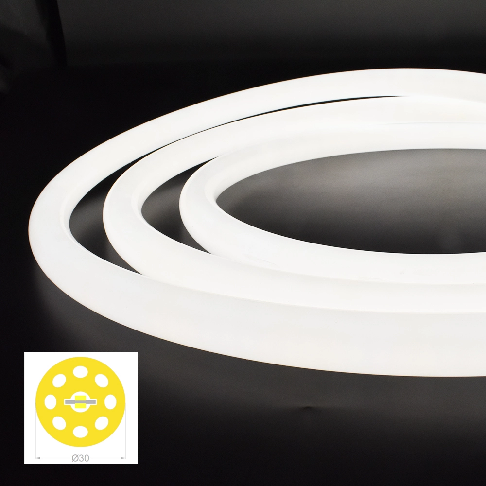 D30mm Round View LED Neon Strip VH-02TD-D30 1