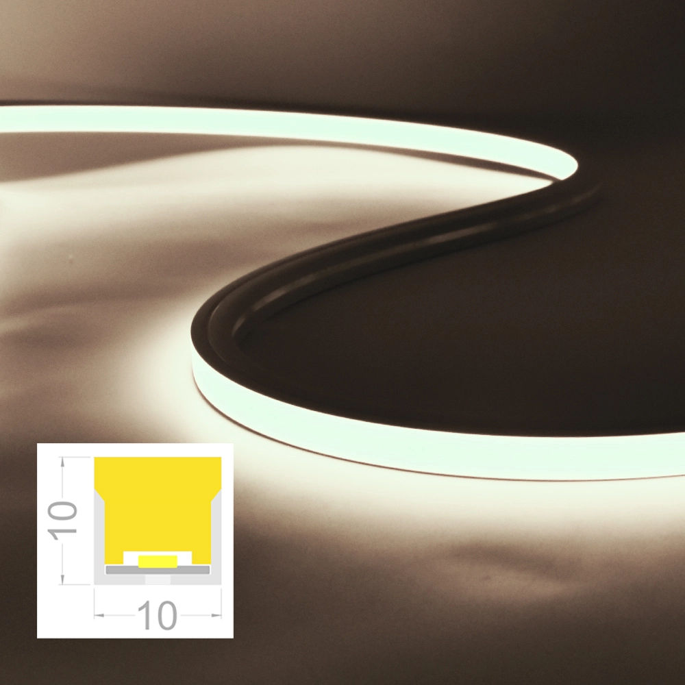 10*10mm Top View  LED Neon Strip  VH-02HB1-1010 1
