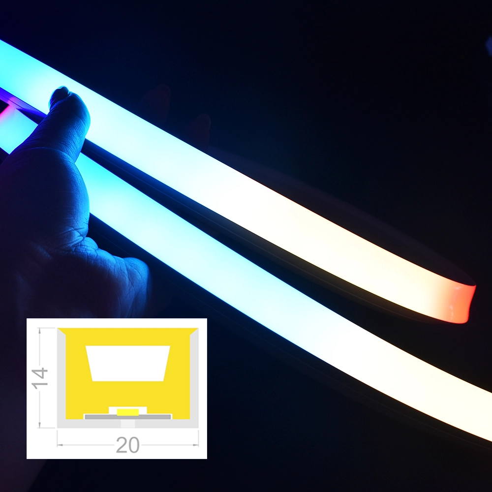 20*14mm Top View  LED Neon Strip  VH-02TB-2014 1