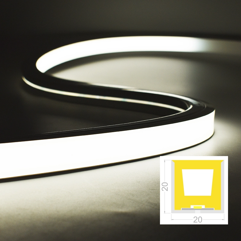 20*20mm Top View  LED Neon Strip  VH-02TB-2020 1