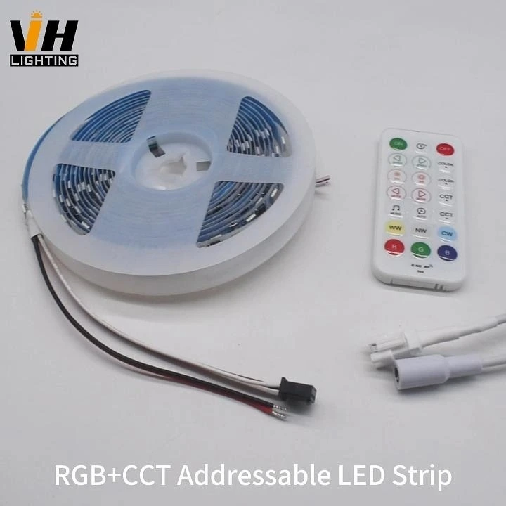 Pixel SMD5050 60LEDs RGB+CCT LED Strip Light  VH-307-5050-300-IC 1