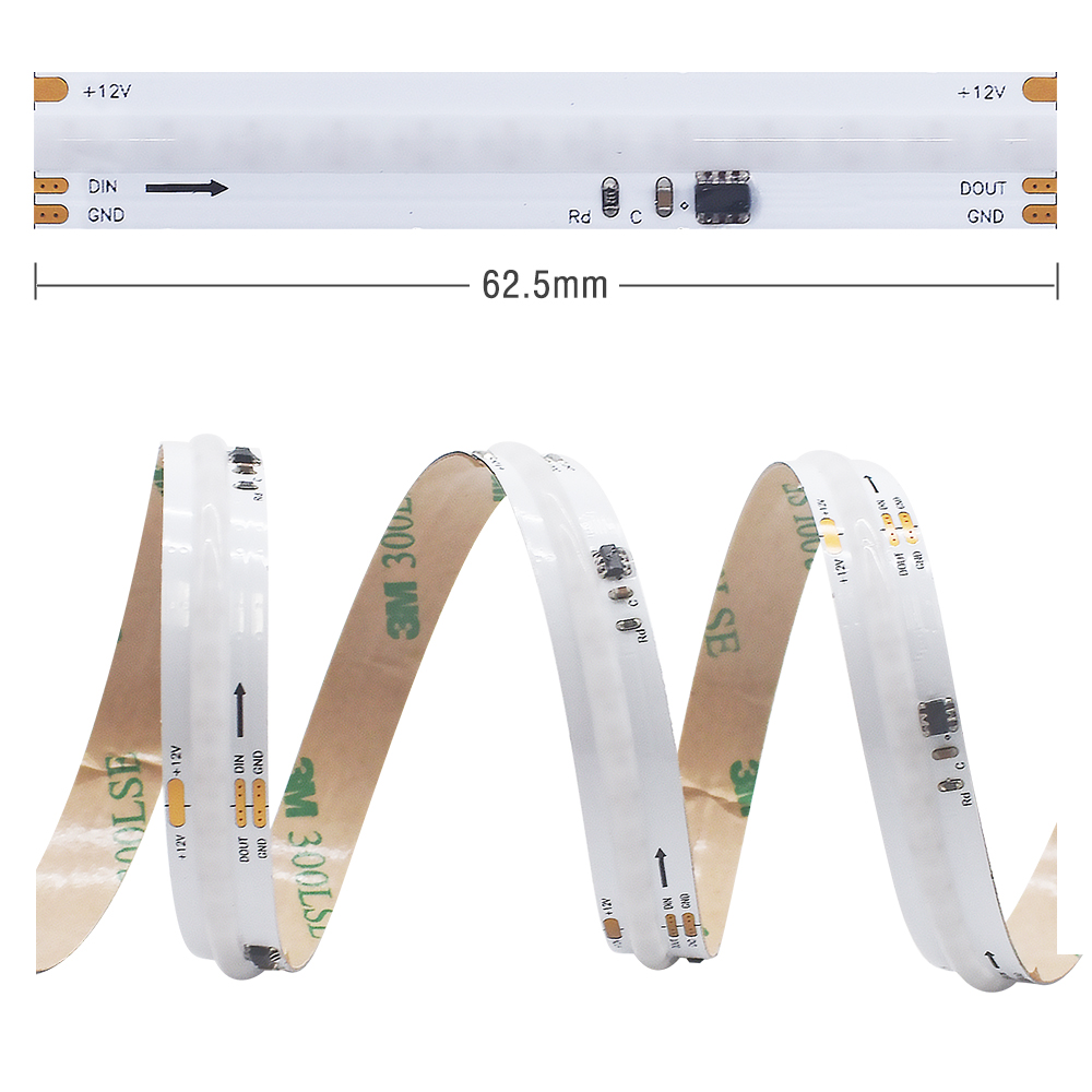 576chips RGB SPI COB LED Strip Light VH-3095-576 12V 6
