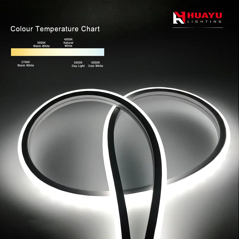 LED Neon Strip- 10X10mm- bending direction vertically -single color Trihedral luminescence 1