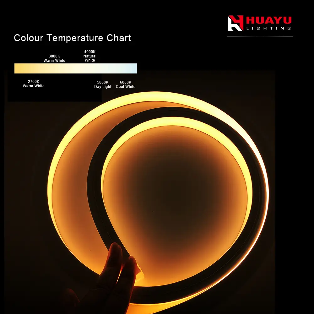 LED Neon Strip- 15X15mm- bending direction vertically -single color 1