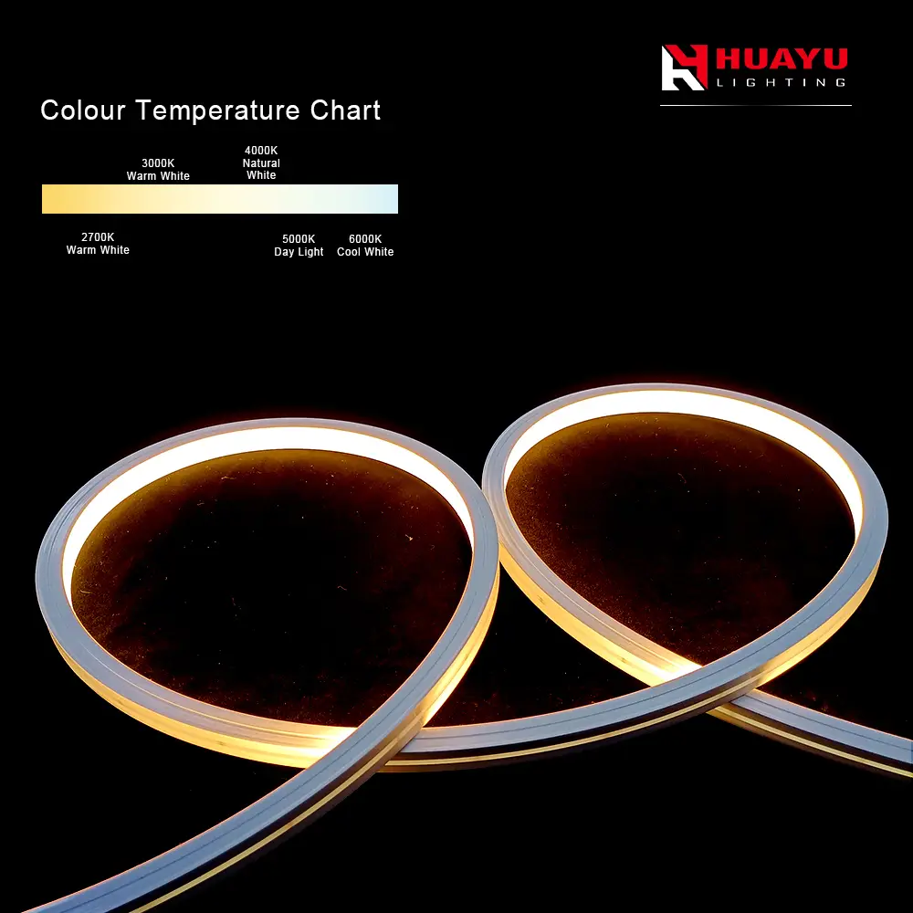 Led Neon Strip Vertical Bending Single Color Neon Flex Light 12x12mm 1