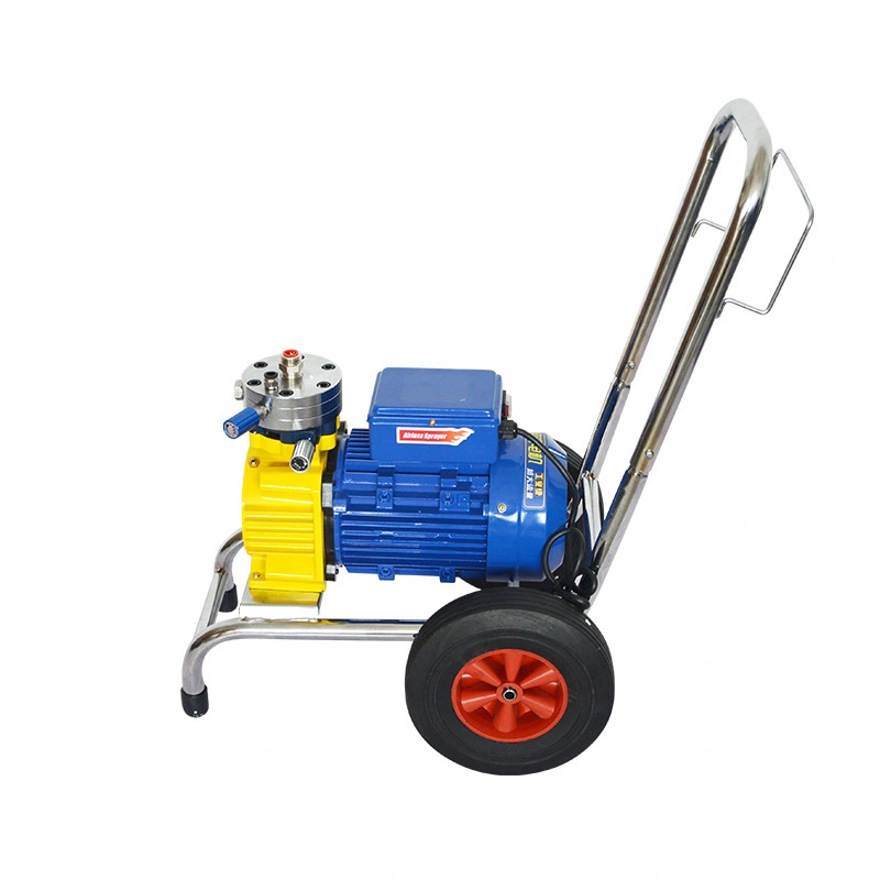 Waterproof Fireproofing High Pressure Automated Painting Sprayer Machine For Walls 6000A 1