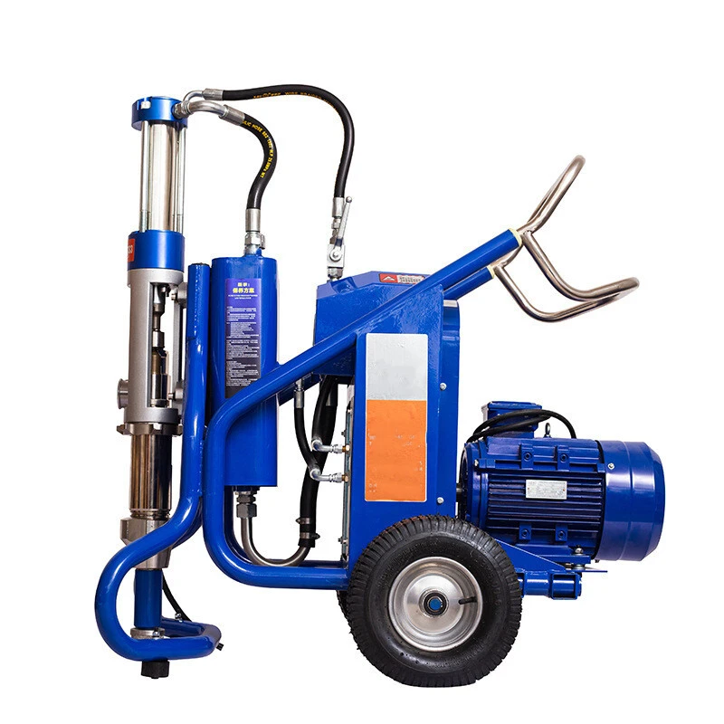 Easy Installation Industrial Wall Putty Airless Paint Sprayer Gasoline/Electric/Diesel Fuel Machine 6833 1