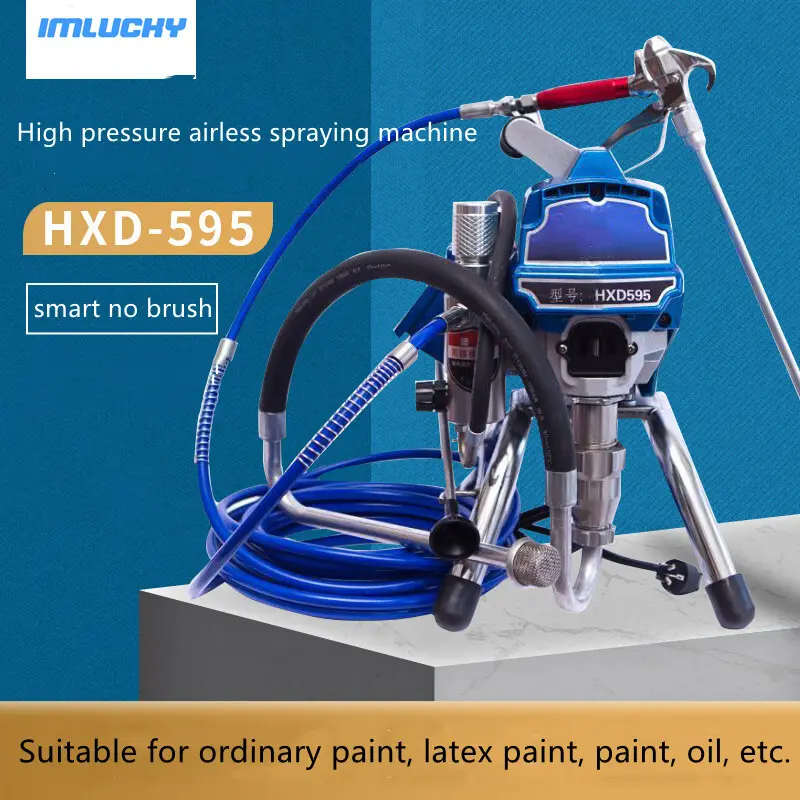 Automatic Wall Putty Machine Price Electric Airless Spraying by 5