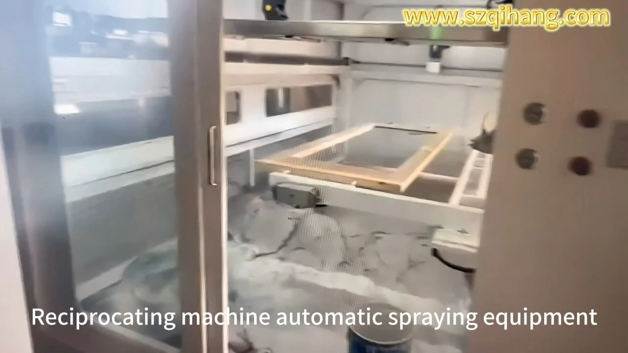 Automatic Reciprocating Spray Painting Machine for Door Frame 1