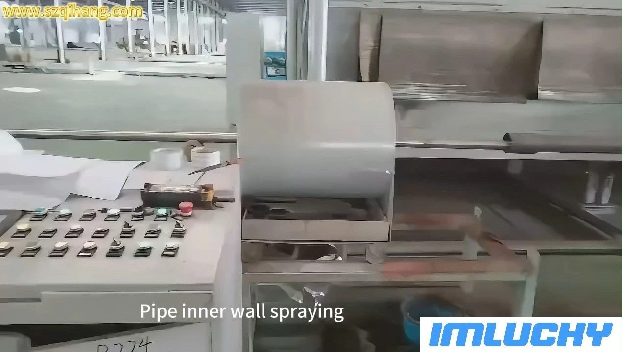360-degree Spray Painting System for The Inner Wall of The Pipe 1