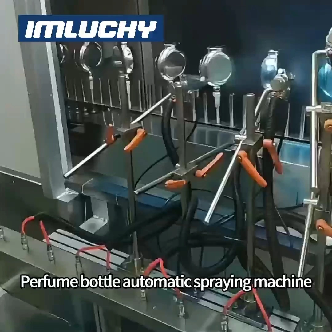Automatic painting line for perfume bottle 1