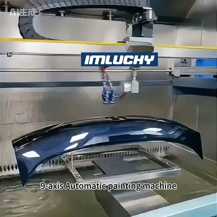 Fully Automatic 9 Axis Painting Machine for Professional Automotive Parts Coating 1