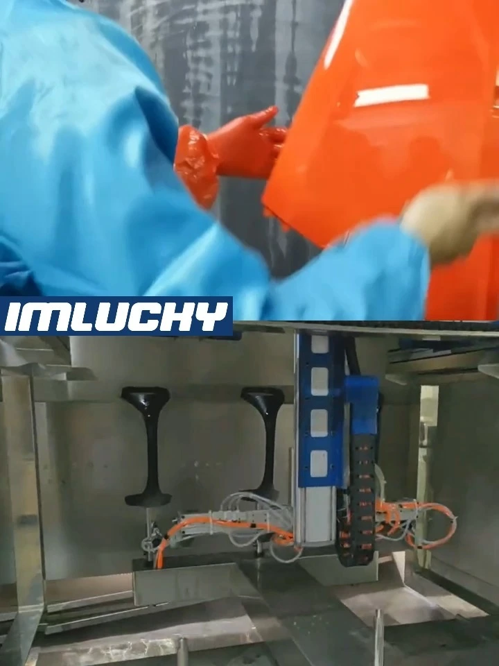 6-axis painting machine for auto parts 1