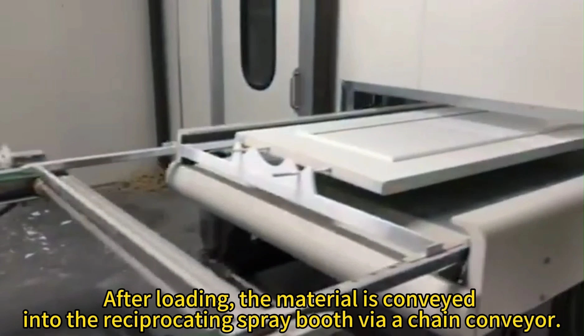 Intelligent Automatic Painting Line For Wooden Door 1