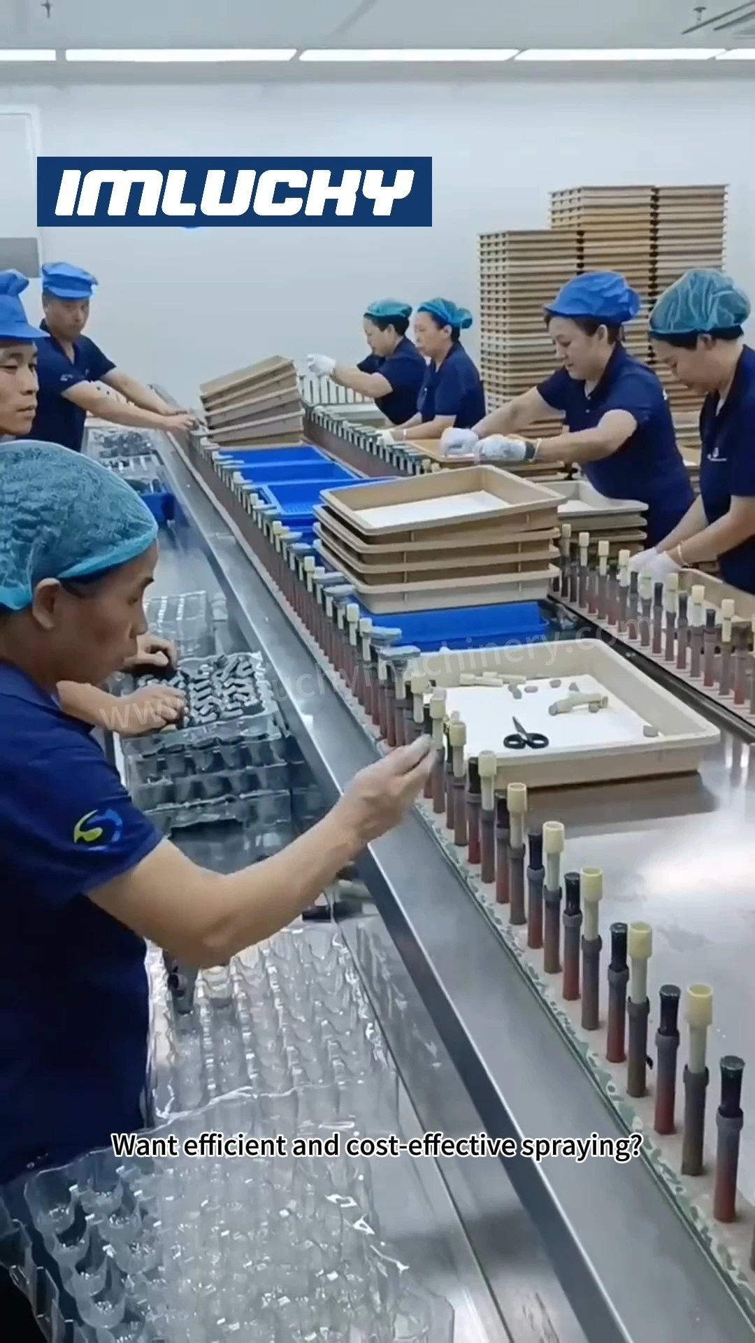 Automatic Spray Painting Line - for Plastic Parts 1