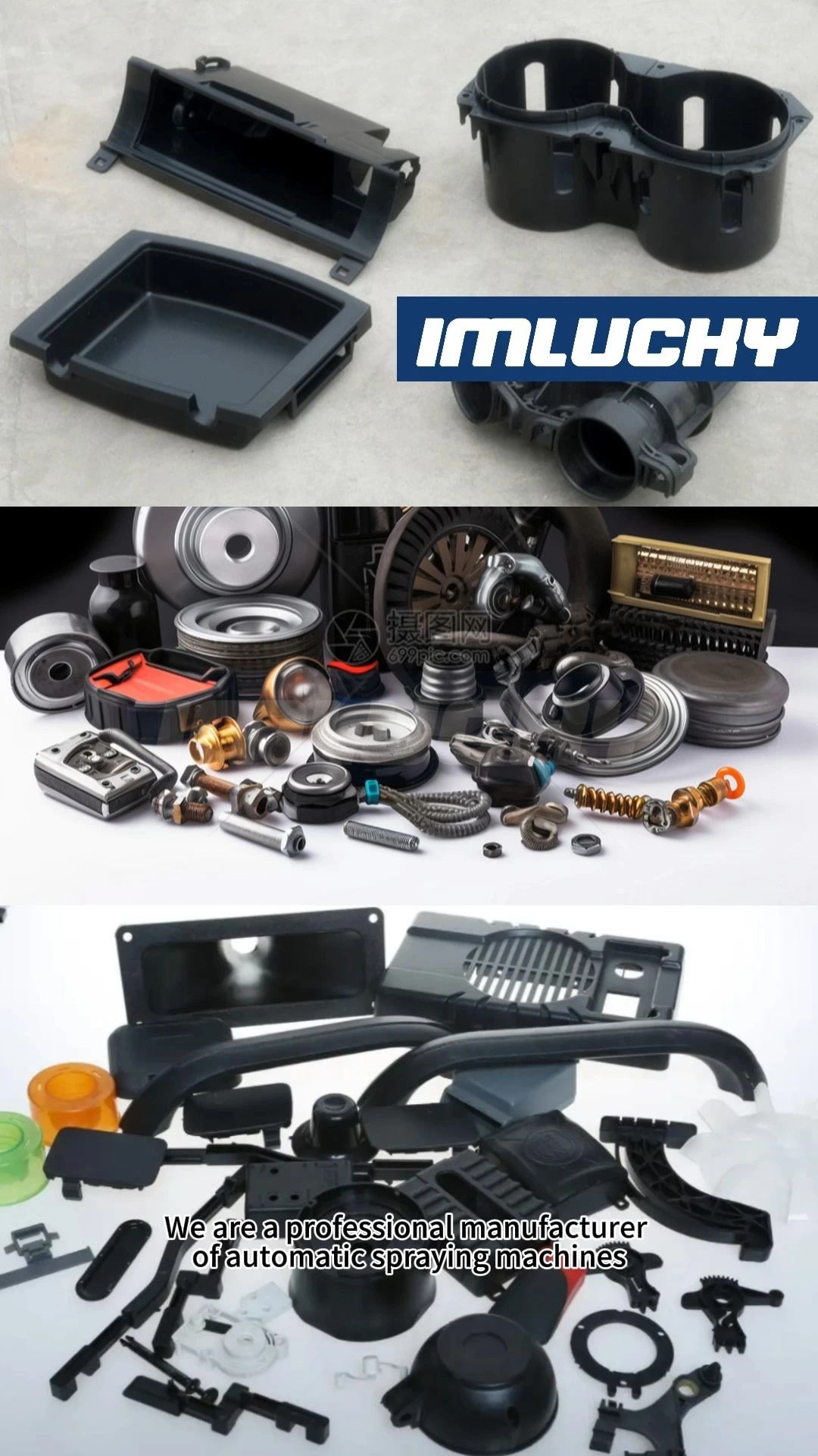 Automatic 5-axis painting machine for auto parts 1