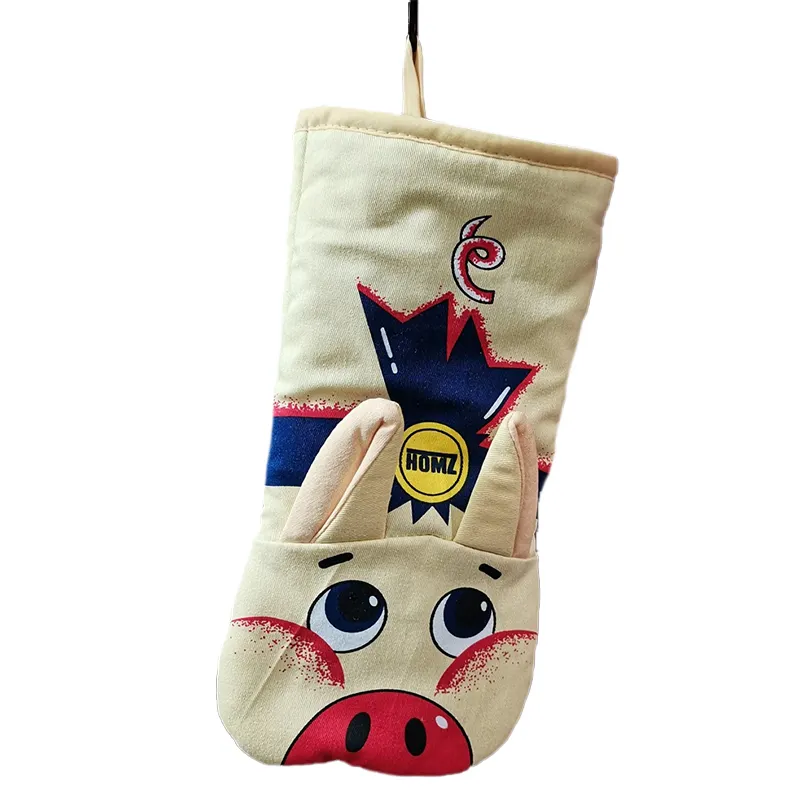 High Temperature Oven Mitts Cotton Congrong 7