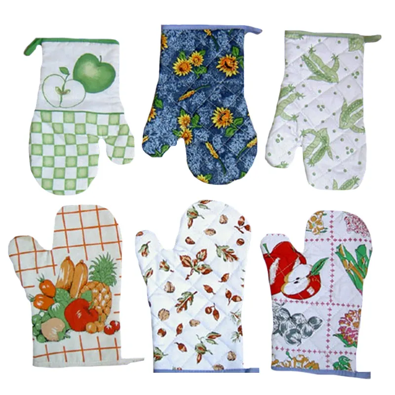 3d Cotton Oven Mitts Congrong Manufacture Customized Color 3