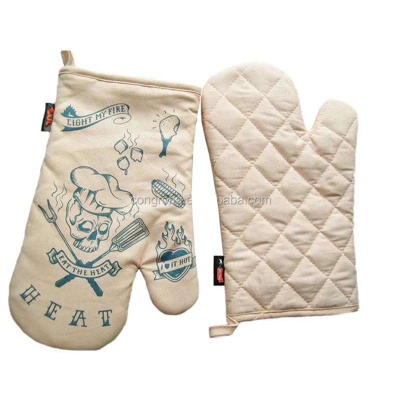 3d Cotton Oven Mitts Congrong Manufacture Customized Color 4