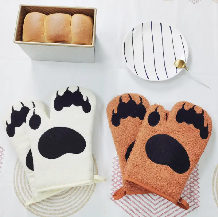 High Temperature Oven Mitts Congrong Brand Oven BPOM-01 7