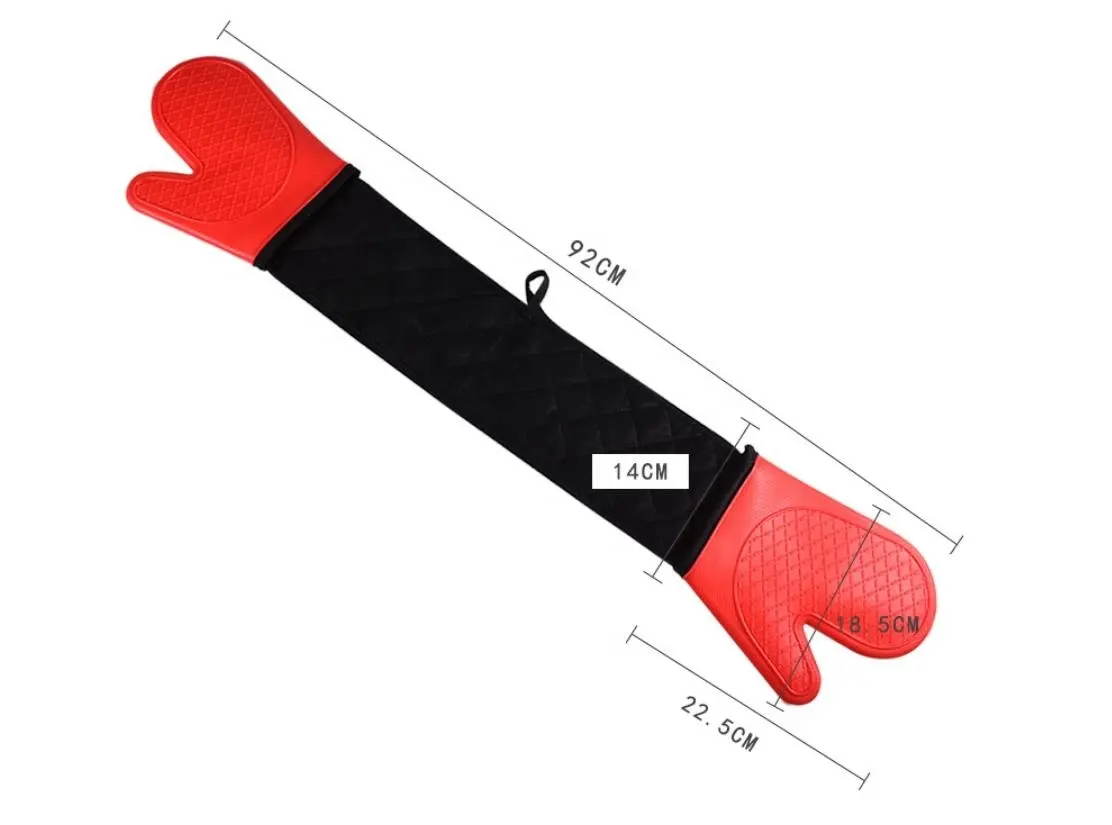 Double Oven Gloves Silicone - - Congrong 2