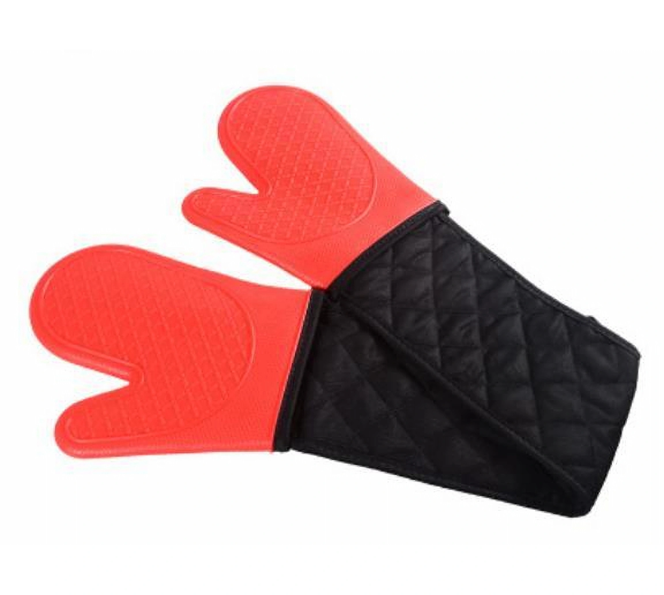 Durable Double Silicone Oven Glove Oven Mitt 1