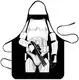 White Bib Apron Congrong Manufacture Accept Customized Logo 7