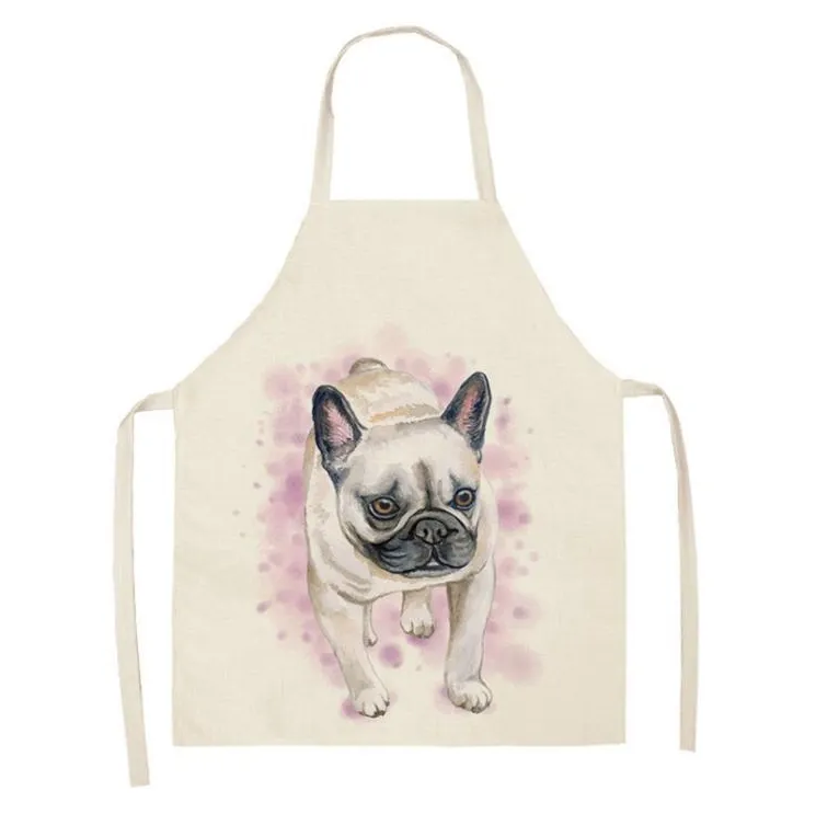 White Bib Apron Sleeveless Apron Wholesale - Congrong 6