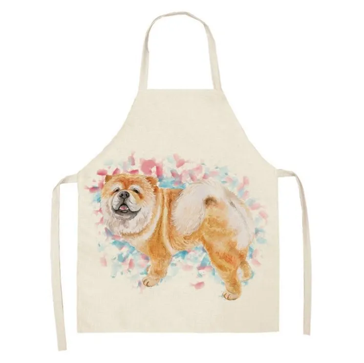 White Bib Apron Sleeveless Apron Wholesale - Congrong 4
