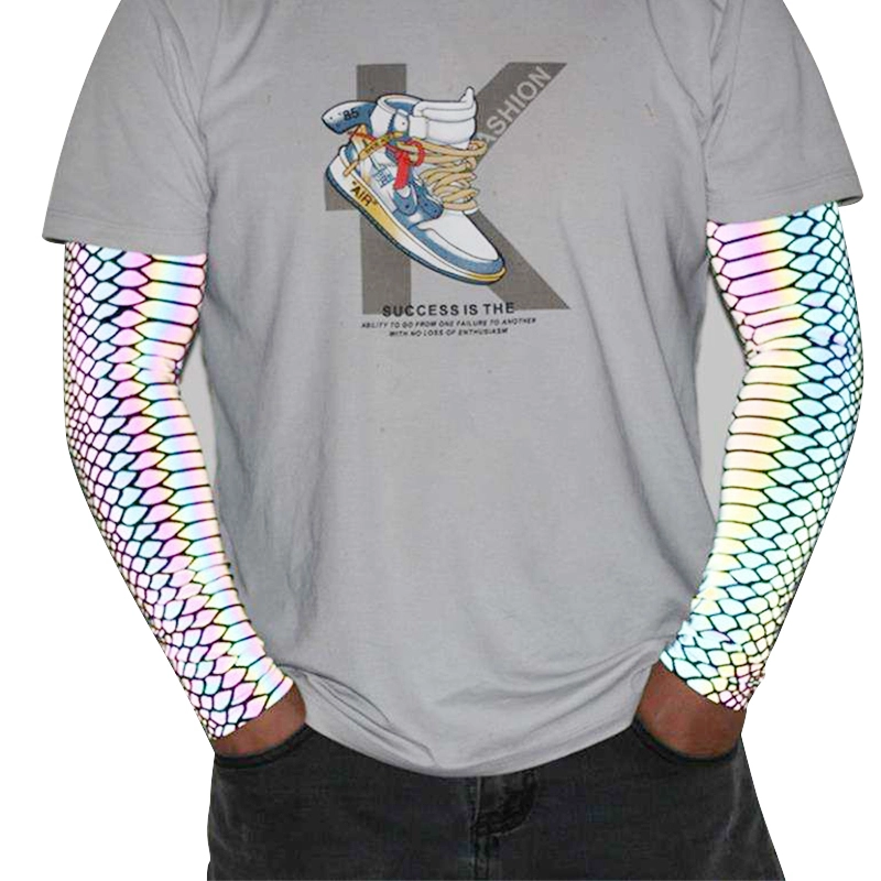 Hotholographic Arm Sleeves Unisex Congrong Brand 4