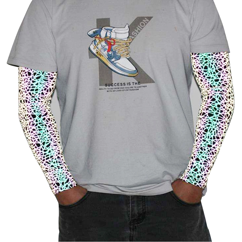 Hotholographic Arm Sleeves Unisex Congrong Brand 3