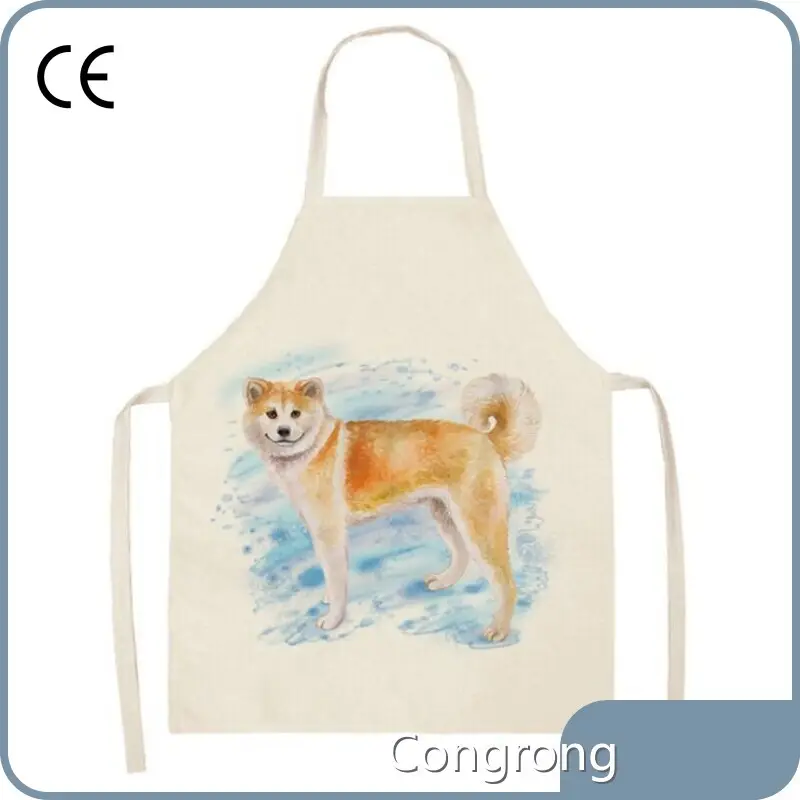 White Bib Apron Sleeveless Apron Wholesale - Congrong 1