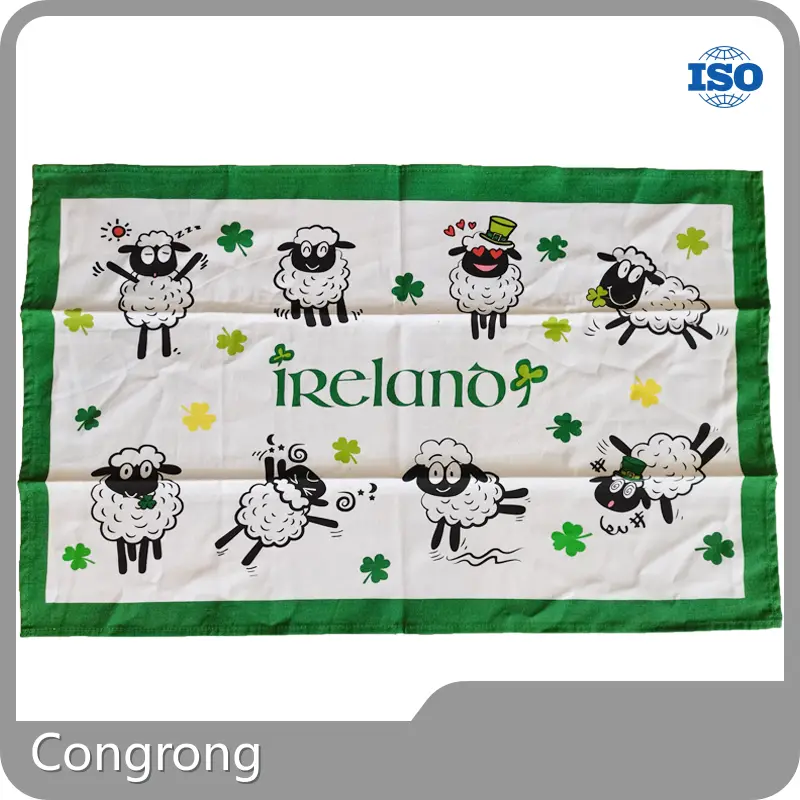 Custom Microfibre Kitchen Towel TN-008 Cotton Table Napkin Congrong 1