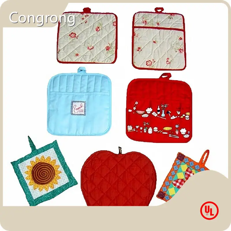 Pot Holders with Pockets 100% Cotton - - Congrong 1