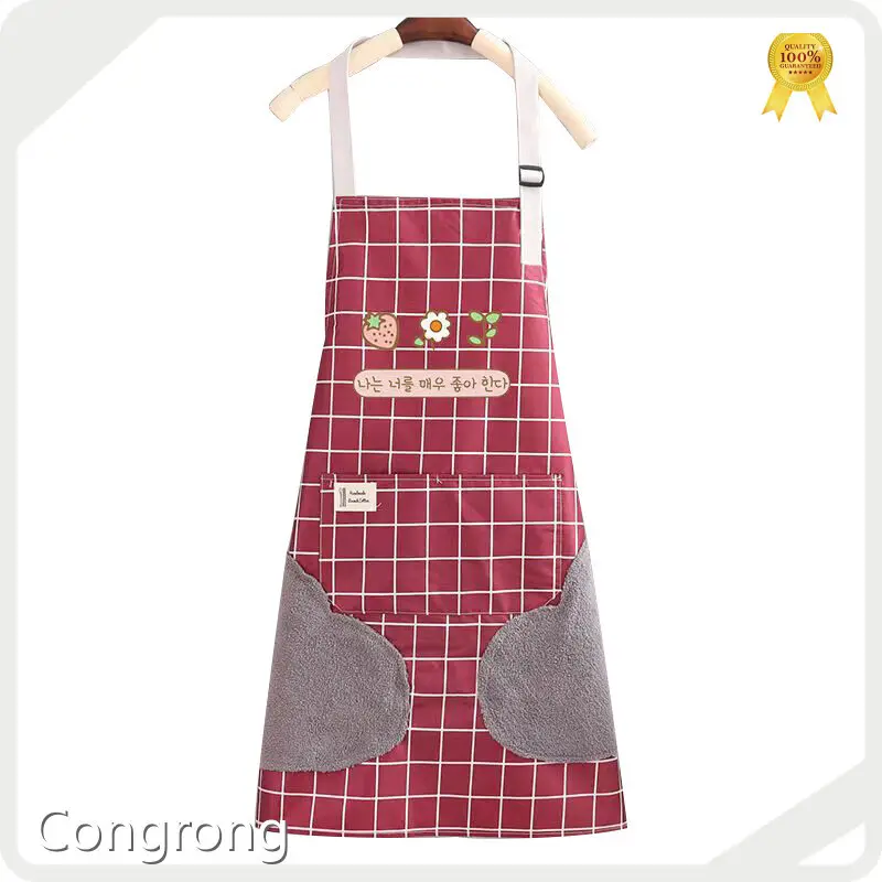 White Bib Apron Different Colors - - Congrong 1