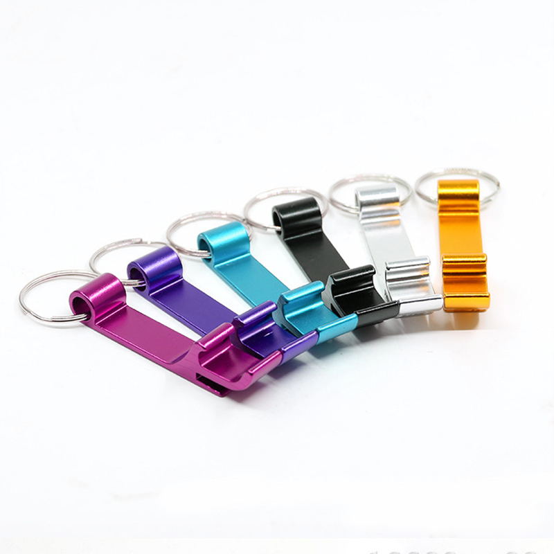 Metall-Aluminium-Bier-Schlüsselanhänger, Flaschenöffner, kundenspezifischer Lieferant 3