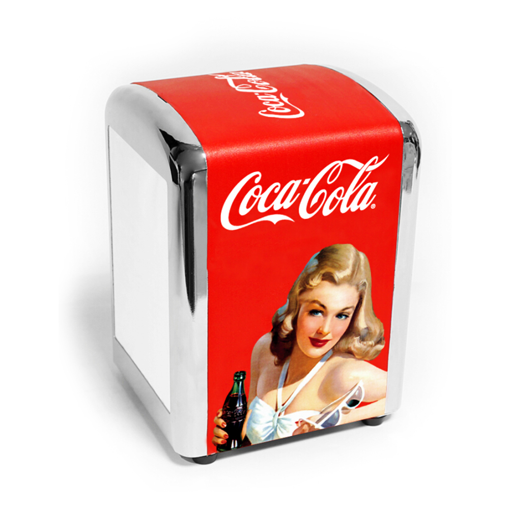 Coca Cola Metall-Serviettenspender, kundenspezifischer Großhandelslieferant 2