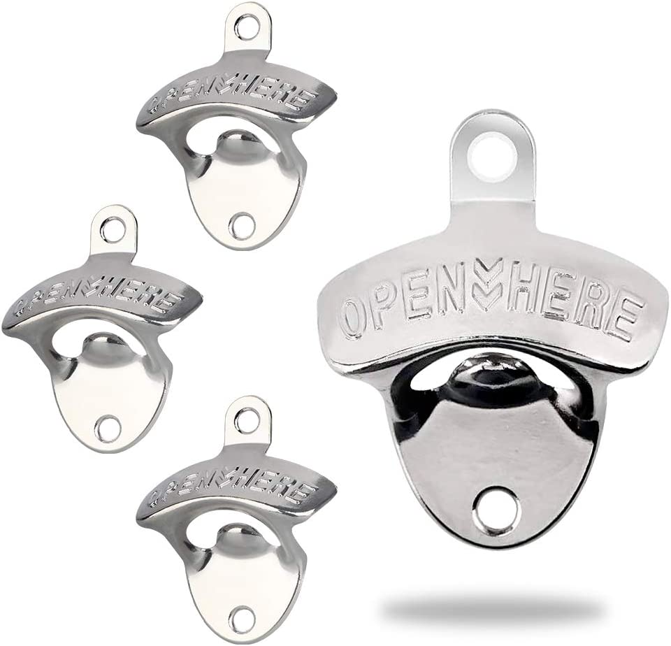 Wandmontierter Bierflaschenöffner mit Logo, individuelle Form 2