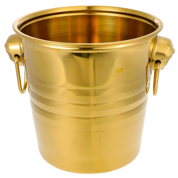 Seau à Glace Isotherme Avec Pinces Poignée Couvercle 1,3L