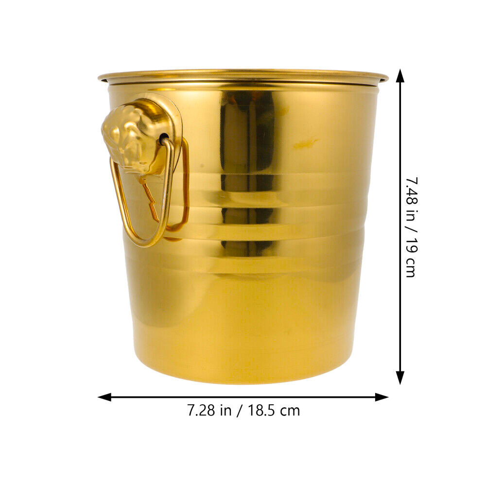 Bier, Wein, Champagnerkübel/Eiskübel aus Edelstahl 6