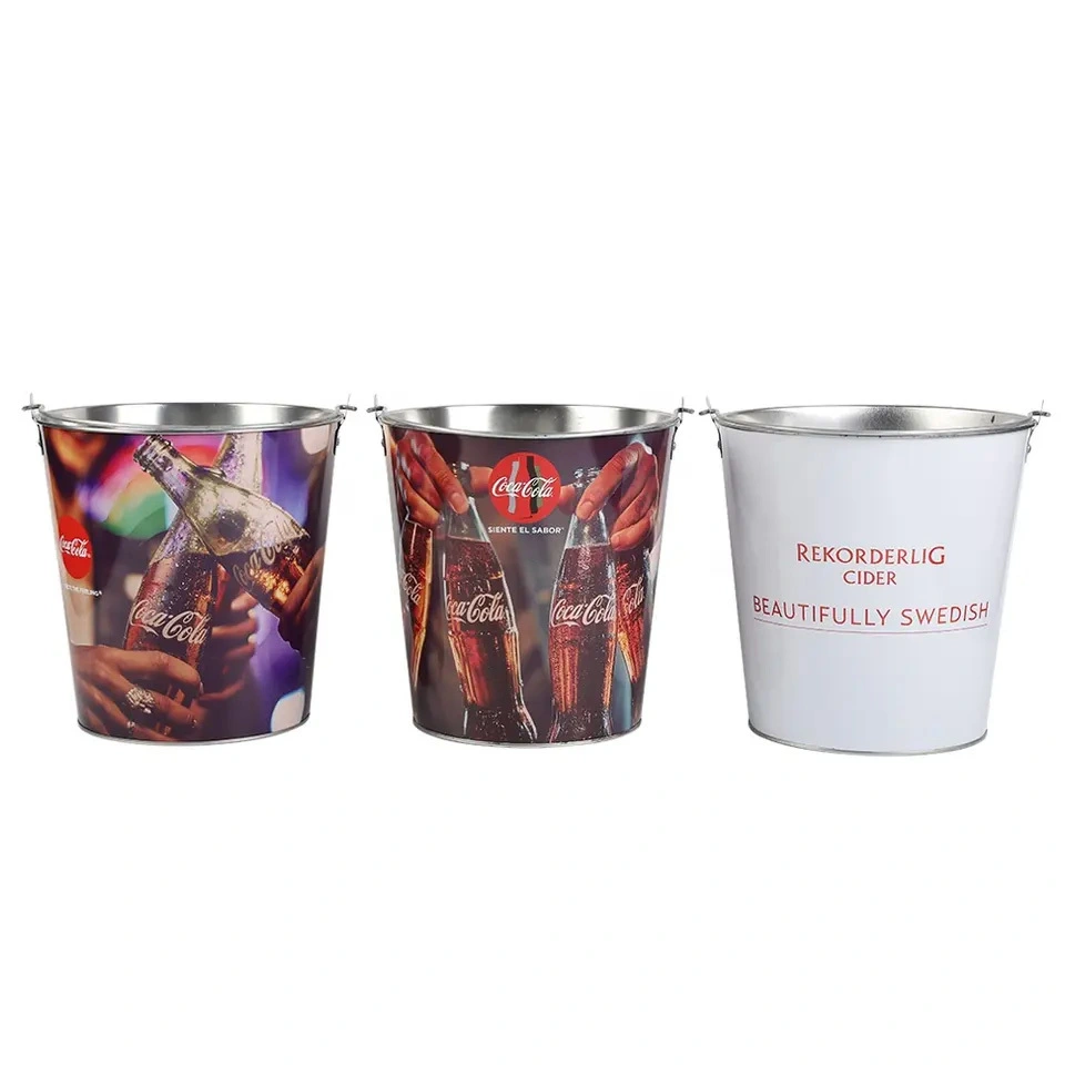 8QT Tin Metal Beer Bucket丨Longrichbar 1