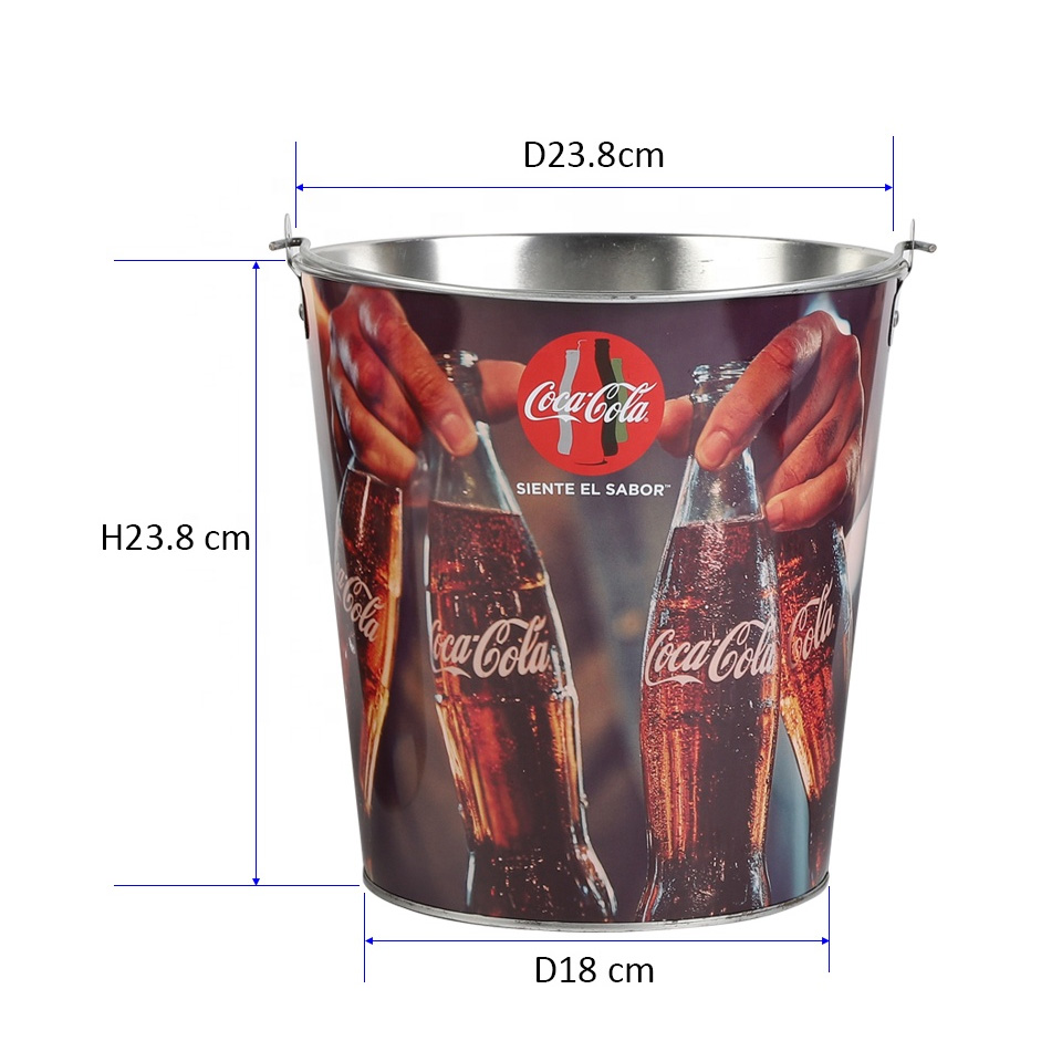 8QT Zinn-Metall-Biereimer 丨Longrichbar 6