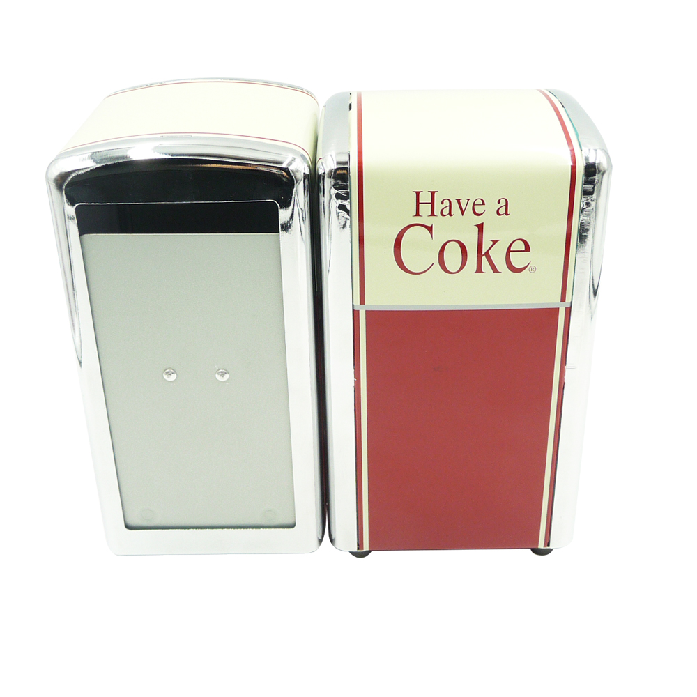 Vintage Coca Cola Serviettenspender 丨Longrichbar 3