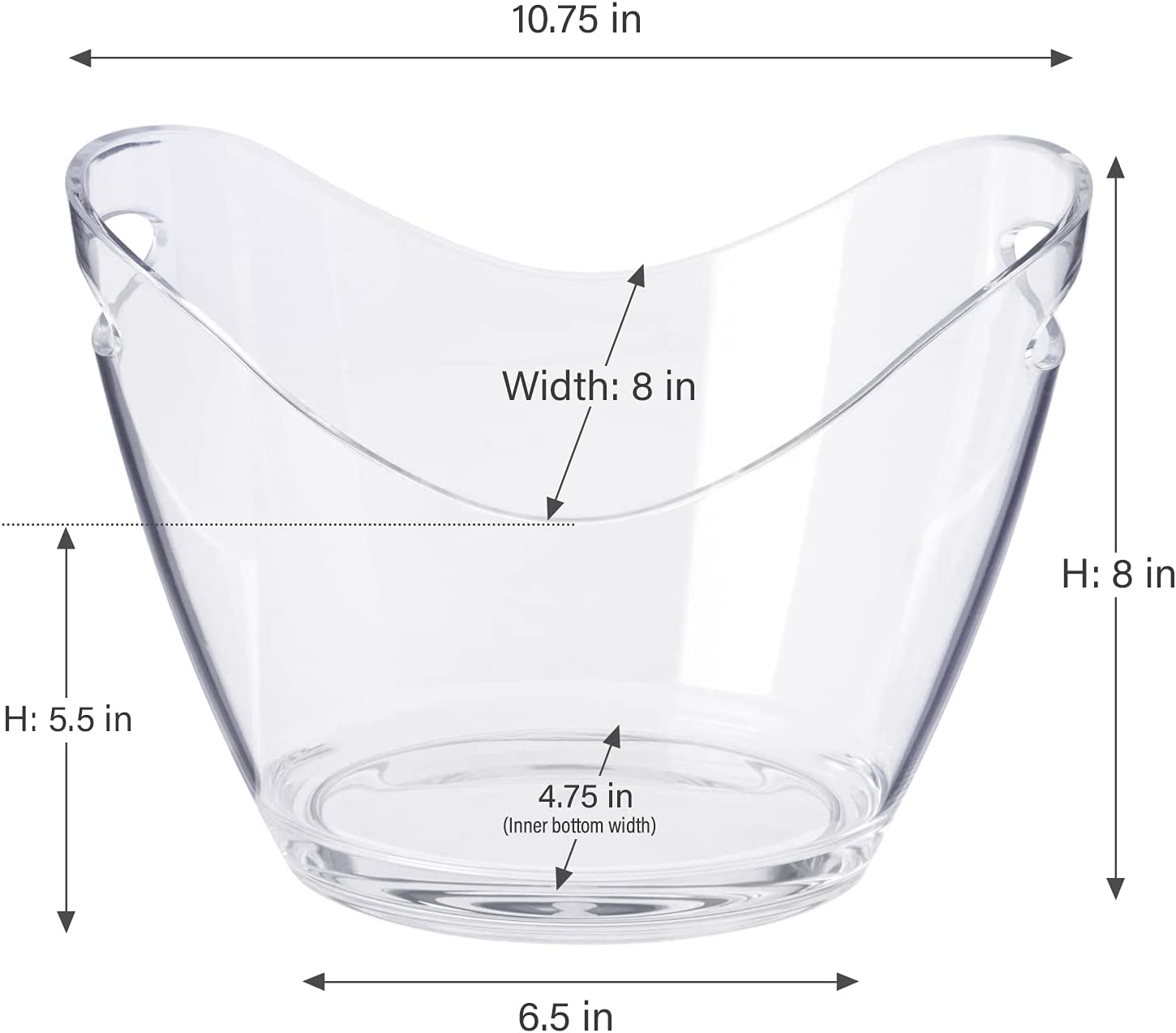 Cubitera de plástico para champán 丨Longrichbar 3