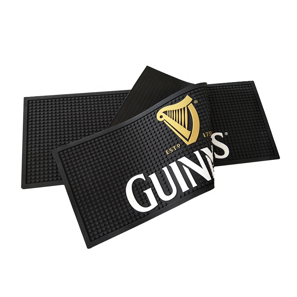 Vendita all'ingrosso promozionale di tappetini da bar Guinness丨longrichbar 2