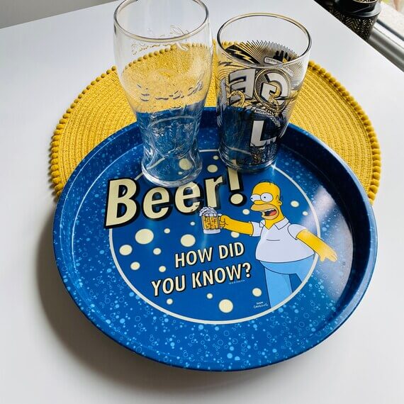 Bandeja de cerveza vintage personalizada creativa 丨longrichbar 2