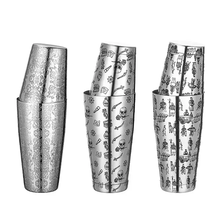 4 Agitatori Da Cocktail In Acciaio Inox 19cm - Con Pala Per Bar E Casa - Foto 12